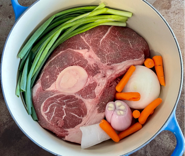 Pot Roast (Bonein Shoulder Roast) (10/lb) Happy Hen Farm